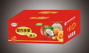 混合水果罐頭 12瓶/箱